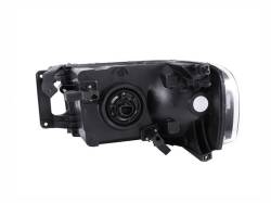 ANZO USA - Headlight Set Crystal Clear Lens Chrome Housing Pair Dodge Ram 1500 2002-2005, 2500/3500 2003-2005 ANZO USA - Image 2