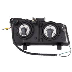 ANZO USA - Headlight Set Projector Clear Lens Chrome Housing Pair W/U-Bar Does Not Fit Avalanche Models With Body Cladding Chevrolet Avalanche 1500/Avalanche/Avalanche Silverado 2500 2003-2006, Chevrolet Silverado 1500/1500 HD/2500 HD/3500 2003-2007 ANZO USA - Image 2