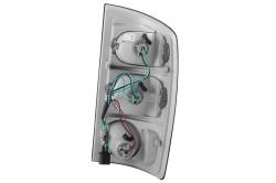 ANZO USA - Tail Light Set Clear/Red Lens Carbon Housing Pair Dodge Ram 1500 2002-2006, 2500/3500 2003-2006 ANZO USA - Image 2