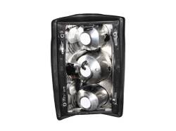 ANZO USA - Tail Light Set Clear Lens Black Housing Pair This Is A 3 Bulb Housing Ford Trucks/SUVs 1995-2006 ANZO USA - Image 2