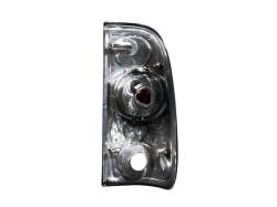 ANZO USA - Tail Light Set Clear Lens Black Housing G2 Pair Does Not Fit Super Crew Models Ford F-150 1997-2003, Ford F-150 Heritage 2004, Ford F-250 1997-1999, Ford F-250/F-350 Super Duty 1999-2007 ANZO USA - Image 2