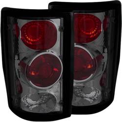 ANZO USA - Tail Light Set Smoke Lens Pair This Is A 3 Bulb Housing Ford Trucks/SUVs 1995-2006 ANZO USA - Image 1