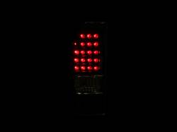 ANZO USA - Tail Light Set LED Clear Lens Black Housing Pair This Housing Has 3 Socket Ports Chevrolet Silverado 1500/2500 1999-2007, 1500 HD/3500 2001-2002, 2500 HD 2001-2007, 3500 HD 2007, GMC Sierra 1500 1999-2007, 1500 HD/2500 HD 2001-2007, 2500 1999-2004 ANZO US - Image 3