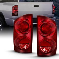 ANZO USA - Tail Light Set Red Lens (Oe) Dodge Ram 1500/2500/3500 2007-2008 ANZO USA - Image 1