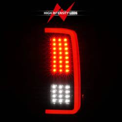 ANZO USA - Tail Light Set LED W/ Light Bar Style Black Housing Clear Lens Pair Chevrolet Silverado 1500/3500 2007-2013, 2500/2500 HD/3500 HD 2007-2014 ANZO USA - Image 6