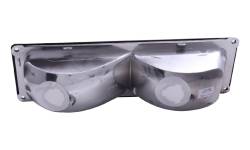 ANZO USA - Euro Smoke Lens Black Housing Pair Chevy/GMC Trucks/SUVs 1988-2000 ANZO USA - Image 2