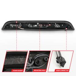 ANZO USA - Center High Mount Stop Light LED Smoke Lens Ford F-150 2015-2023, Ford F-250/F-350/F-450 Super Duty 2017-2022, Ford Ranger 2019-2023 ANZO USA - Image 5