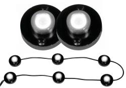 ANZO USA - Cargo Area Light LED Bed Rail Auxiliary Light 6 Pod 1 Watt Qty 2 LED Lighting Stripe Included ANZO USA - Image 1