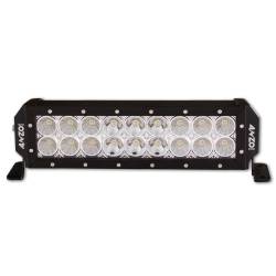 Rugged Vision Off Road LED Light Bar 12 Inch 3W High Intensity LED Combo Spot And Flood 54W / 3600 Raw Lumen Output ANZO USA