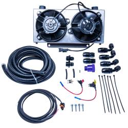 ATS Diesel Performance - ATS Universal Trans Cooler Kit, 19 Row w/ Dual Fan 1/2 Inch Lines - Image 1