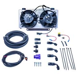 ATS Diesel Performance - ATS Universal Trans Cooler Kit, 19 Row w/ Dual Fan 3/8 Inch Lines - Image 1