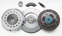 South Bend Clutch Single Disc Organic/Feramic Dual-Friction Clutch Kit for ZF6 6-Speed 1999-2003.5 Ford F-250 / F-350 / F-450 / F-550 Super Duty with 7.3L Power Stroke
