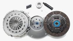 South Bend Clutch Single Disc Organic/Feramic Dual-Friction Clutch Kit for NV5600 6-Speed 2000.5-2005.5 Dodge Ram 2500/3500 with 5.9L Cummins HO