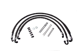 Fleece Performance - 2011-2014 GM Duramax Heavy Duty Replacement Transmission Cooler Lines 2011-2014 GM 2500/3500 Fleece Performance - Image 1