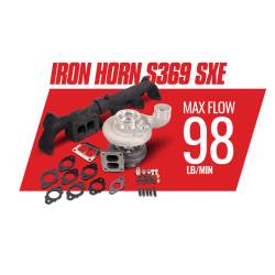 BD Diesel - BD Diesel Iron Horn 5.9L Cummins Turbo Kit S369SXE/80 0.91AR Dodge 2003-2007 RAM 2500/3500 - Image 3