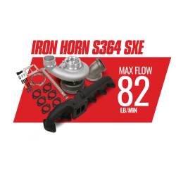 BD Diesel - BD Diesel Iron Horn 5.9L Cummins Turbo Kit S364SXE/76 0.91AR Dodge 2003-2007 RAM 2500/3500 - Image 3
