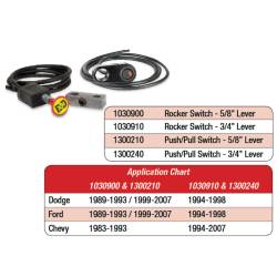 BD Diesel - BD Diesel Rocker Switch Kit Exhaust Brake 5/8 Manual Transmission Shift Lever - Image 2