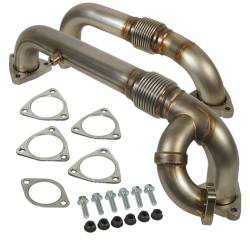 BD Diesel - BD Diesel Up-Pipes Kit with EGR Connector Ford 2008-2010 6.4L F-250/F-350/F-450/F-550 SuperDuty - Image 1